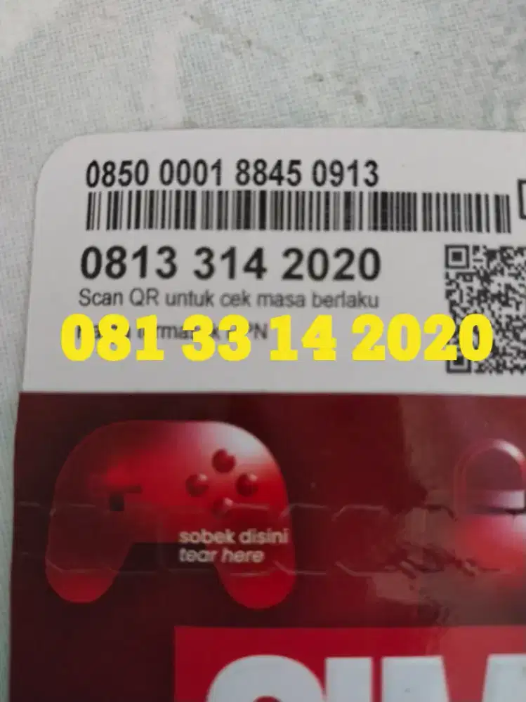 Kartu simpati 11 digit cantik angka tahun 2020