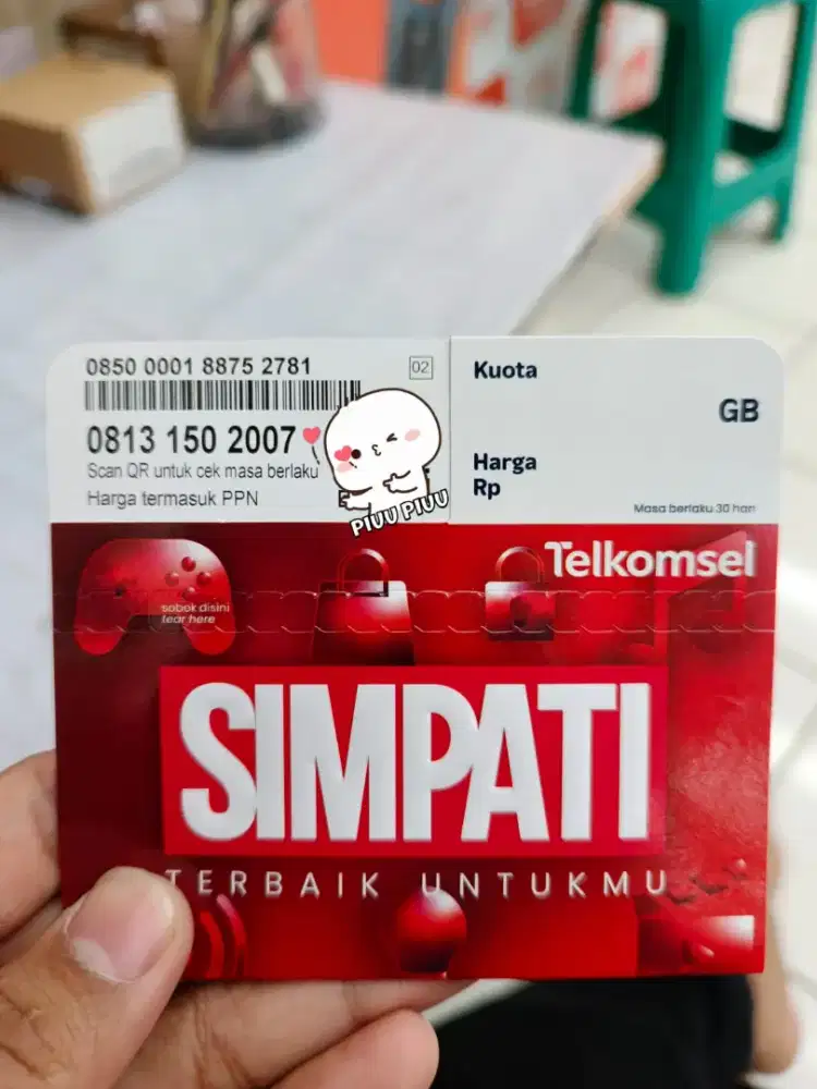 NOMOR CANTIK TELKOMSEL SERI TANGGAL LAHIR