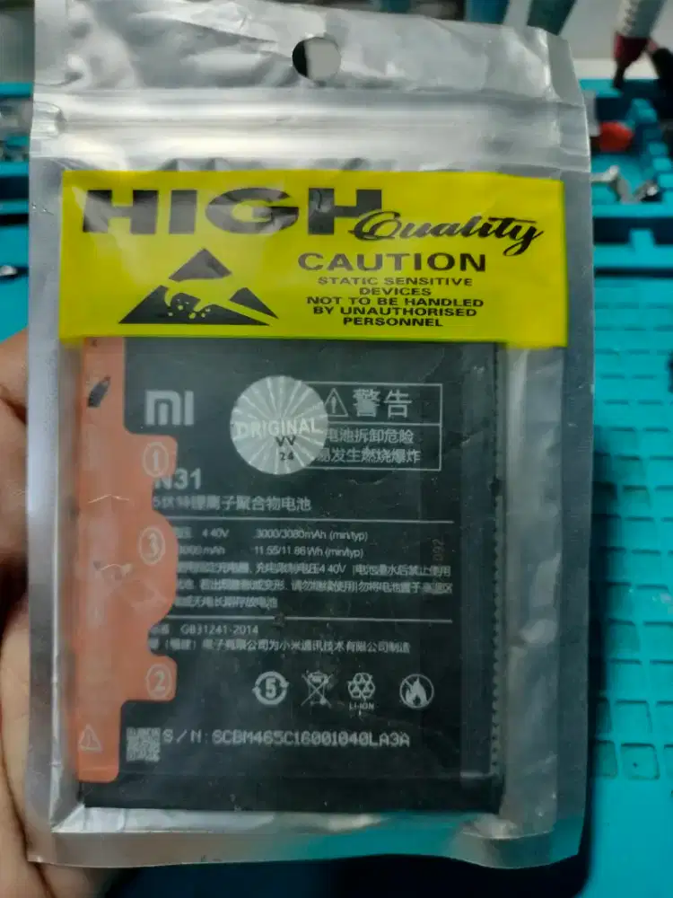 Baterai ori redmi note 5 prime / mi A1 / s2