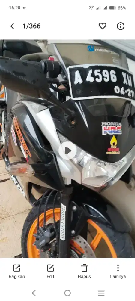 Honda CBR 250 cc CBU thailand