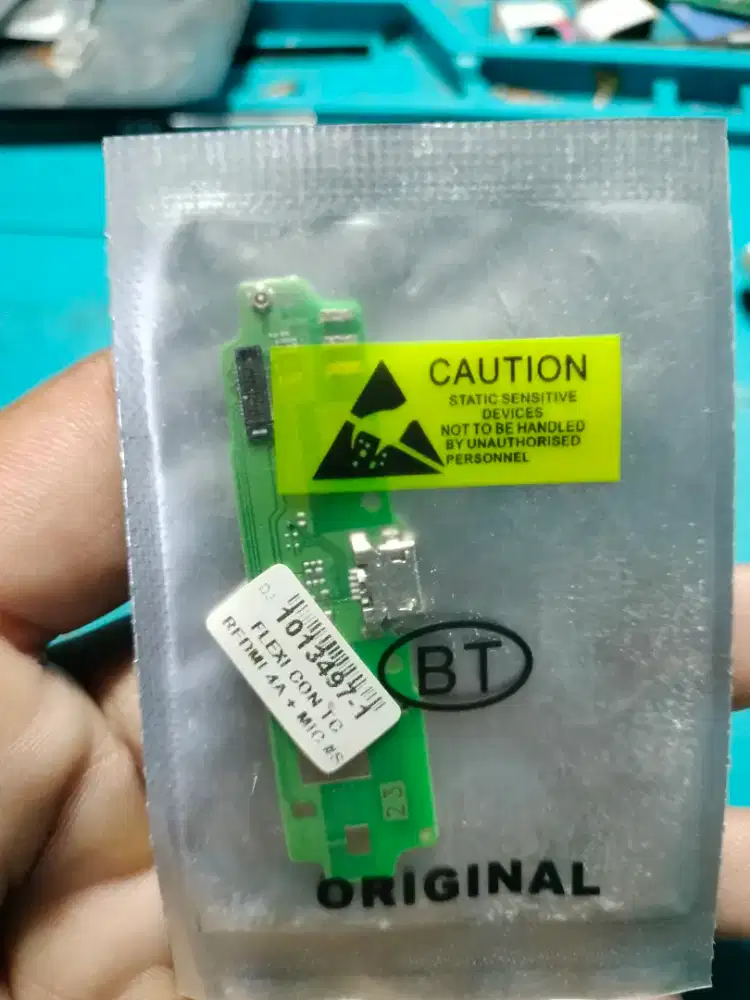 Kenektor cas papan redmi 4A