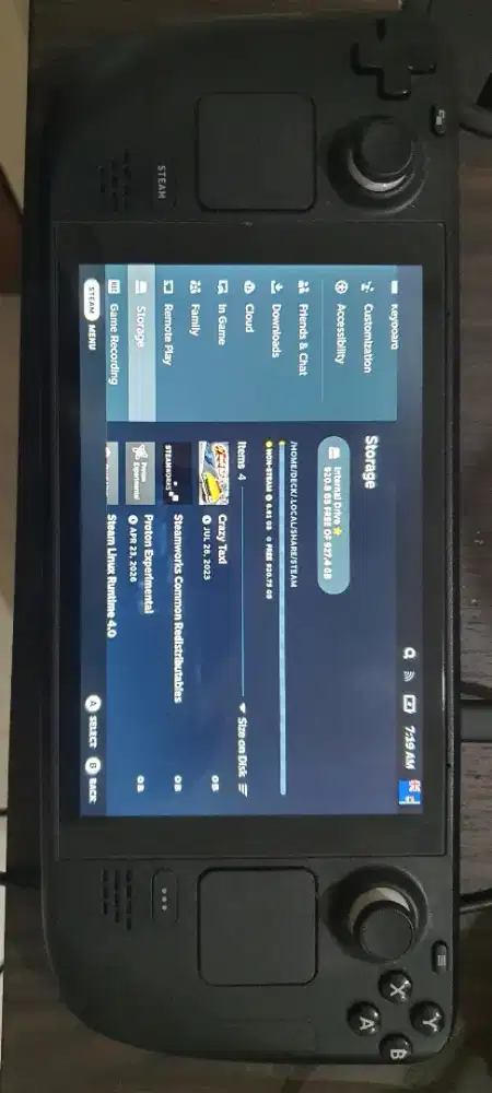 Steam Deck 1TB (Bekas)