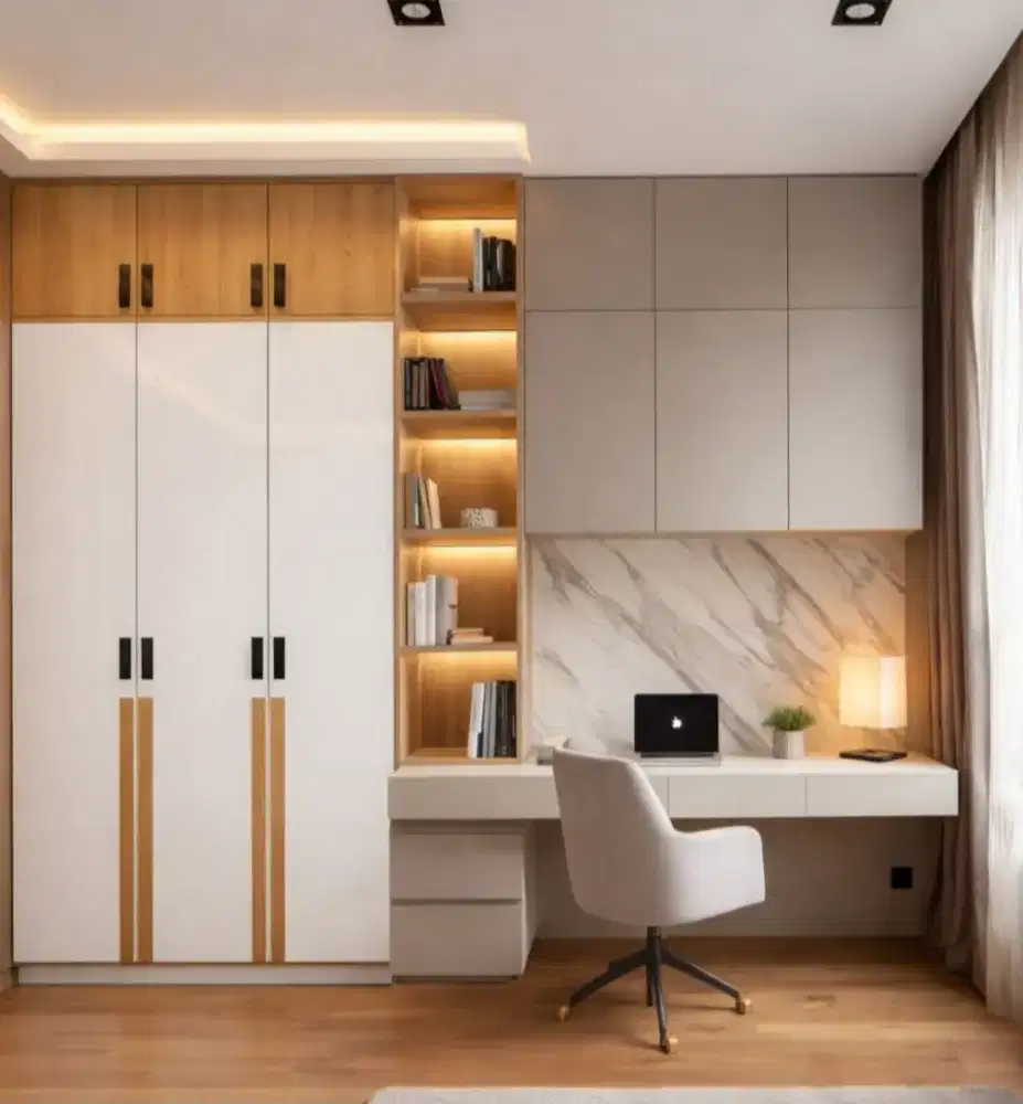 Lemari pakaian minimalis