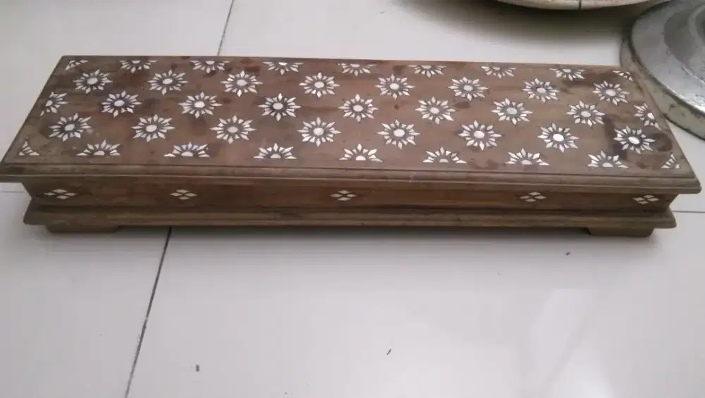 kotak kayu vintage
