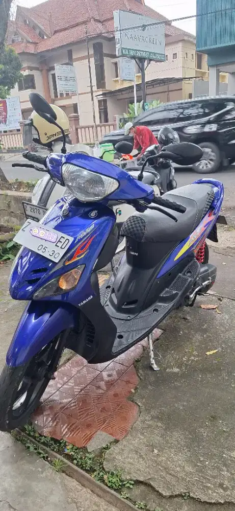 JUAL MIO SPORTY 2007 WARNA BIRU