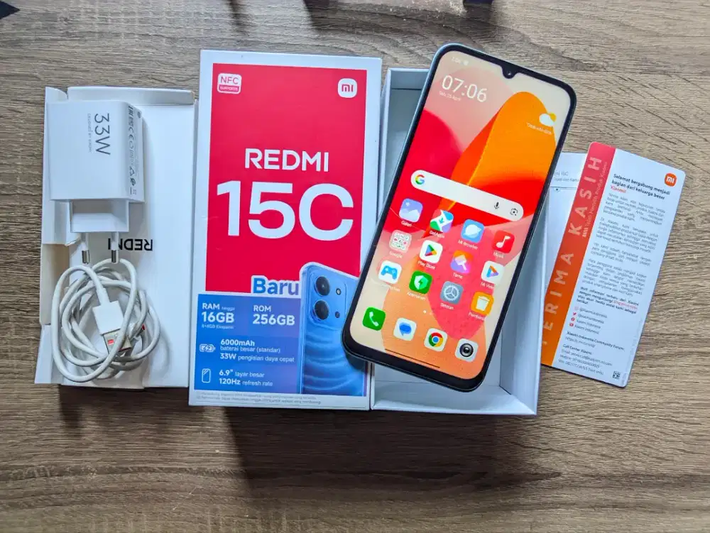 Redmi 15C 8/256gb