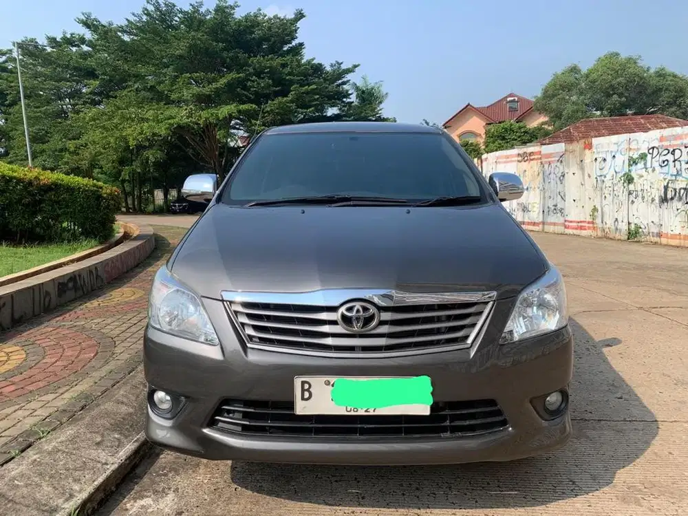 Kijang Innova 2.0 G th 2013 Automatic Abu2, pribadi, kondisi baik