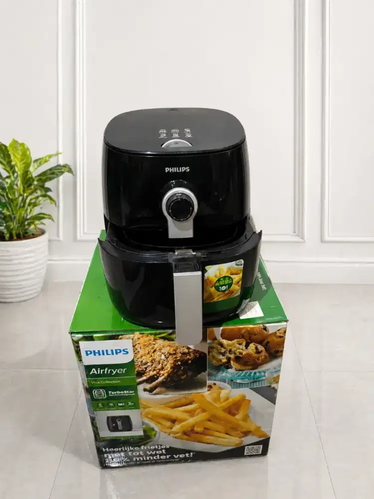 Philips Airfryer Viva Collection TurboStar - Mulus Lengkap Box
