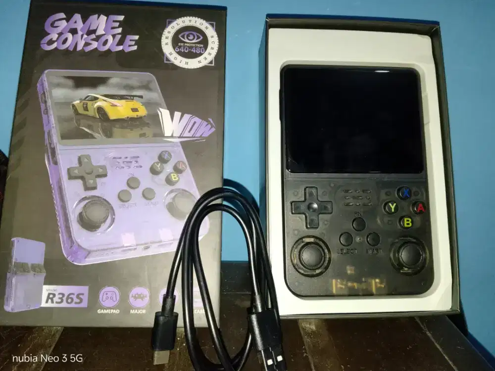 Konsol Game Retro R36S Handheld - Ribuan Game Klasik Siap Pakai
