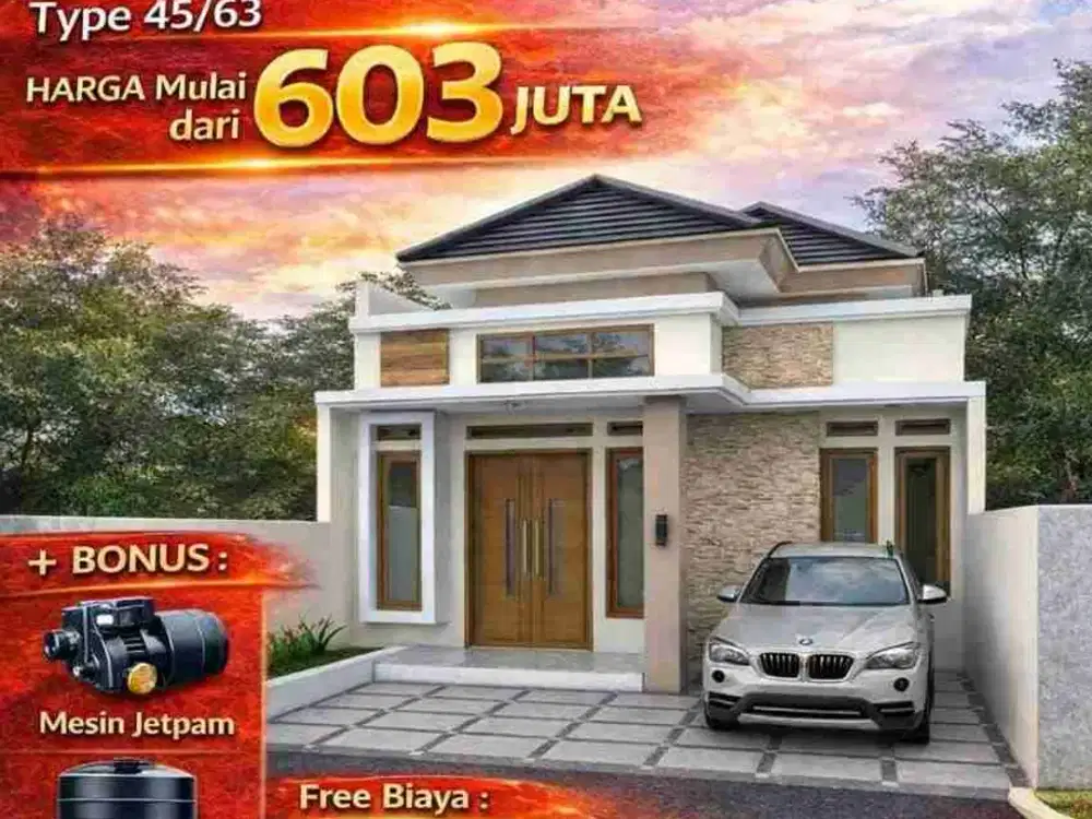 Rumah baru cluster SUPER STRATEGIS DI Pamulang
 ±1 menit ke kolam renang
 ±4 menit ke Pasar Reni Jaya
 ±4 menit ke RS Buah Hati
 ±8 menit ke Universitas Pamulang (UNPAM)
 ±5 menit ke SDI Al Azhar