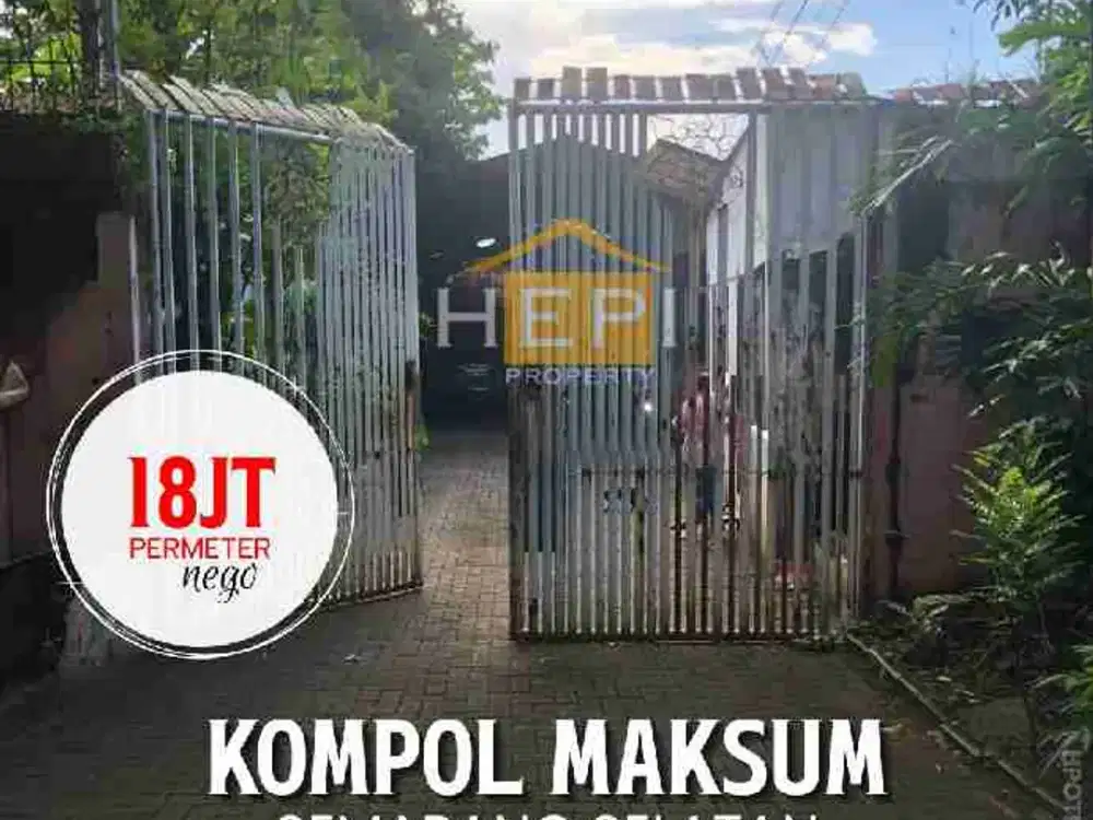 Di Jual Rumah Di Kompol Maksum Semarang
