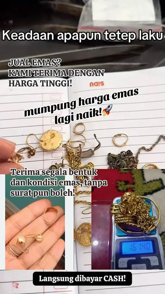 Terima jual emas & LM