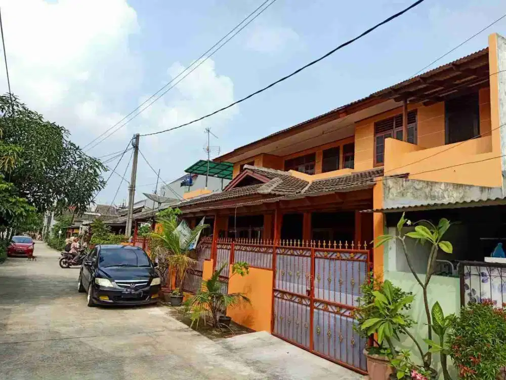 rumah 2,5 lantai harga murah dibawah pasar,siap huni,bebas banjir di perumahan Bekasi permai,Bekasi jaya,Bekasi timur