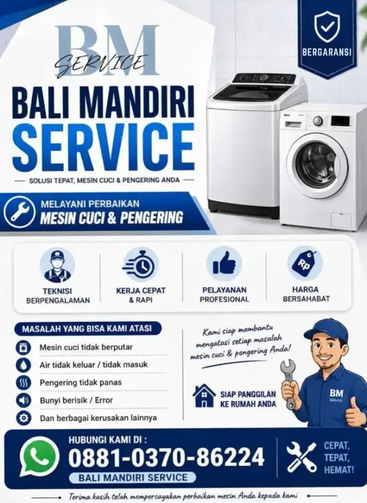 Service Mesin Cuci