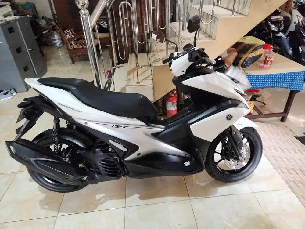 Aerox s keyless abs putih 2017 gbm