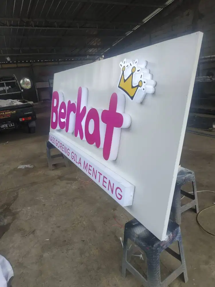 HURUF TIMBUL MURAH BOGOR | PAPAN NAMA