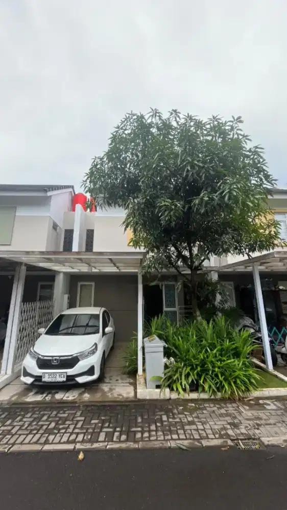 Rumah siap huni furnished di cluster Summarecon bandung