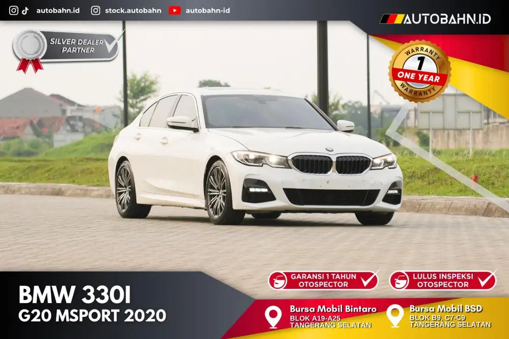 20RB MILES ONLY! BMW 330i M-Sport 2020 New Model (G20)