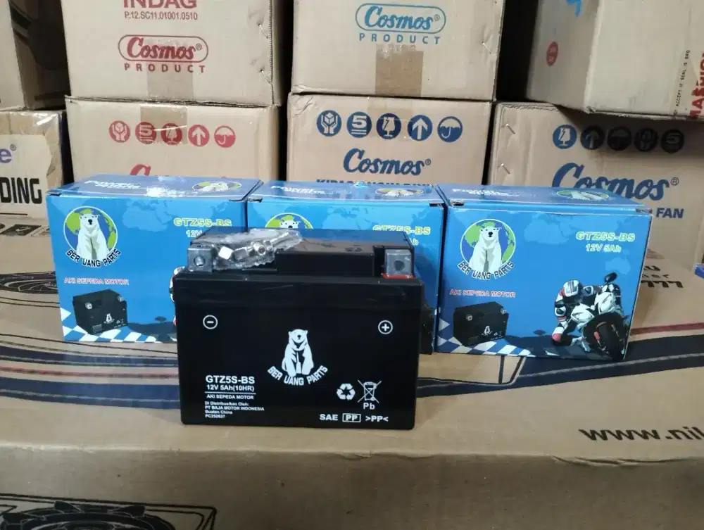 Aki beruang gtz5s Revo fit Mio M3 beat Vario 110