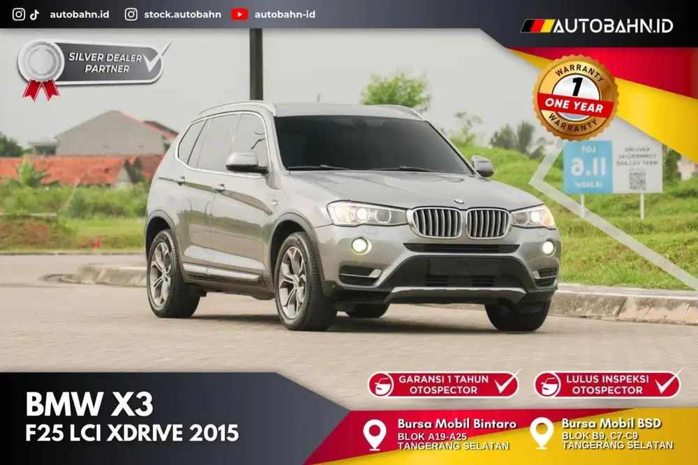 UNIQUE COLOUR! BMW X3 Facelift xDrive 2015