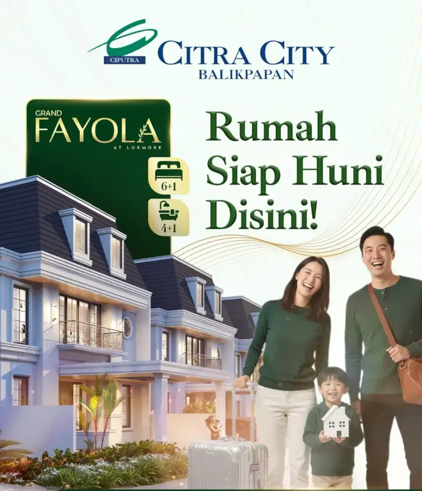 Rumah Mewah Tengah Kota Balikpapan