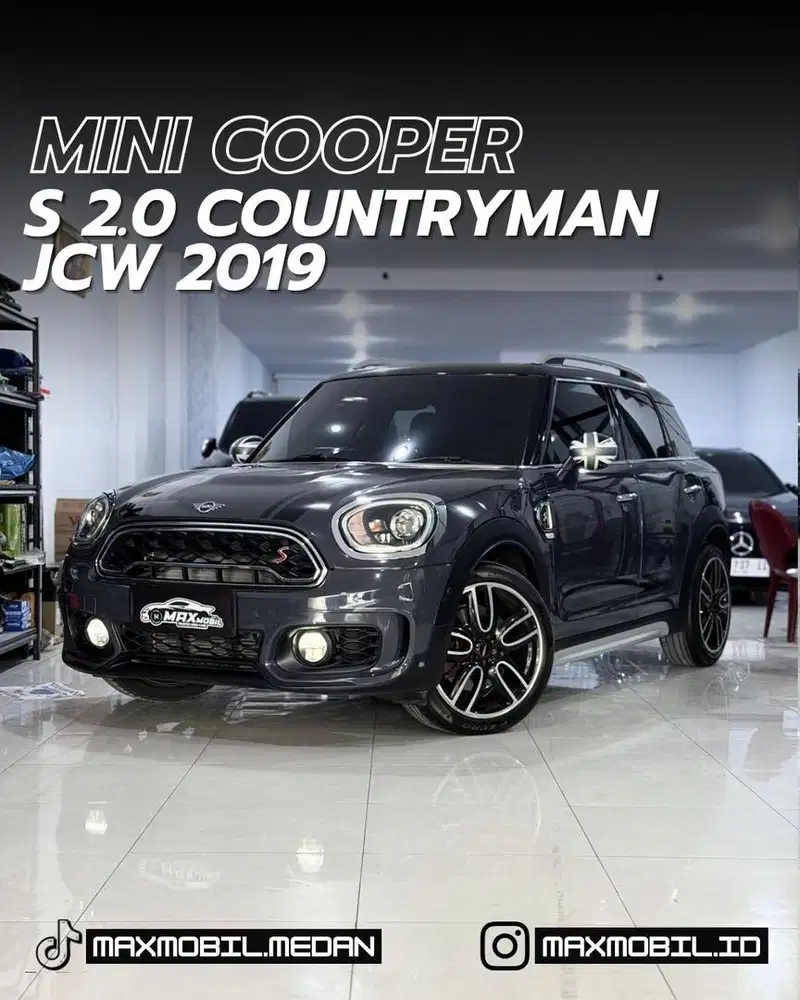 [ODO 26RB‼️] MINI COOPER S 2.0 COUNTRYMAN JCW 2019 pemakaian 2020