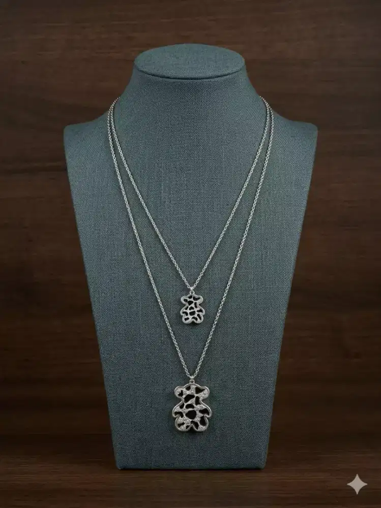 Kalung Teddy Bear Multilayer