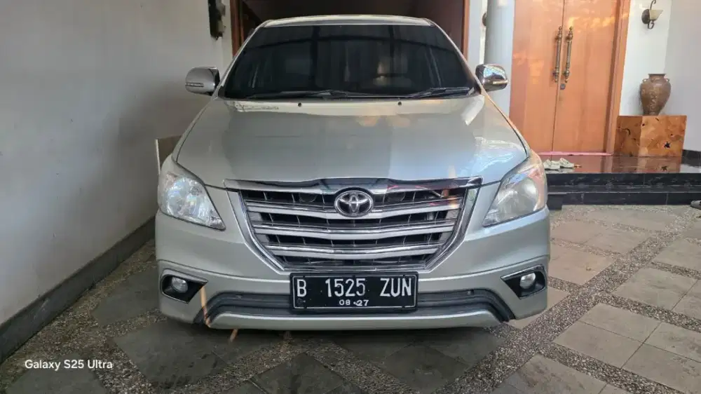 Innova 2.0 G 2012 upgrade 2014 manual bensin pjk pjg 8/26 km 138rb