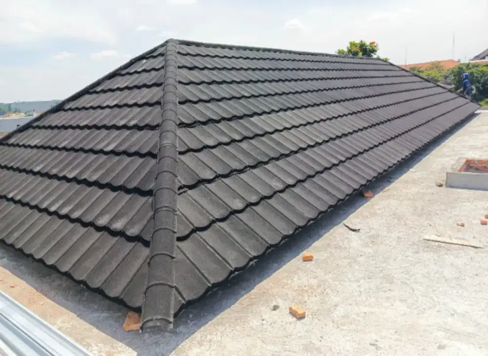 ATAP BAJARINGAN TERPASANG