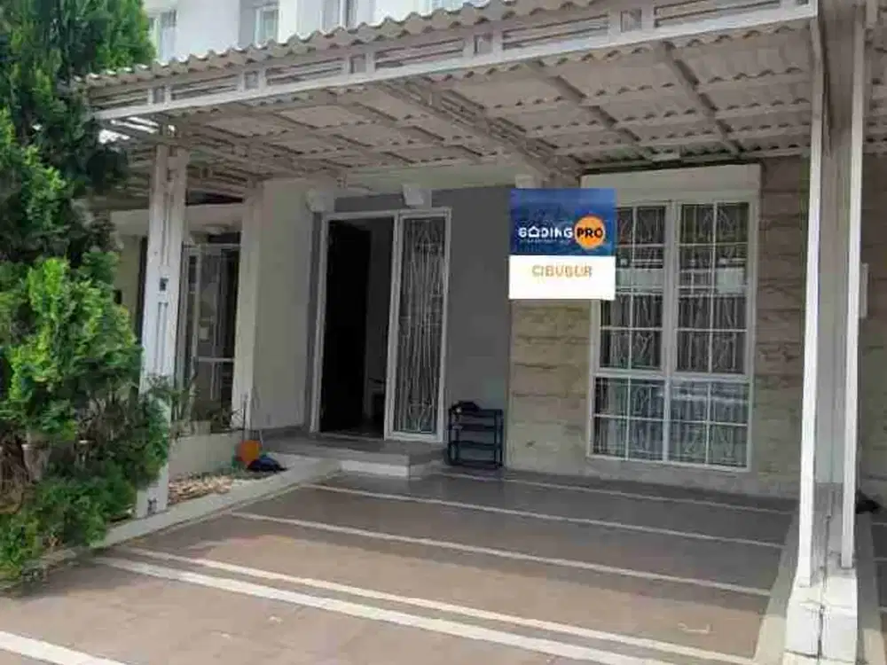 JUAL RUMAH CITRA GRAN CIBUBUR SHM RAPI SIAP HUNI
