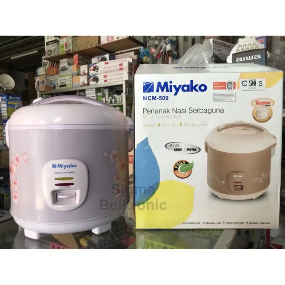 [COD READY]MIYAKO MAGIC COM MCM-509 (1,8 LITER) GARANSI RESMI
