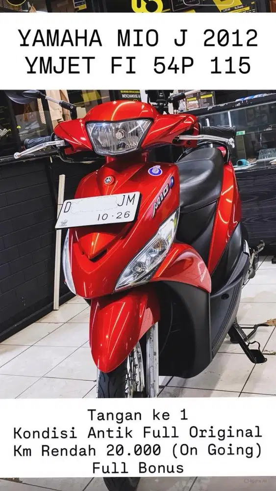 Yamaha MIO J  FI 54P Antik Low Km Original
