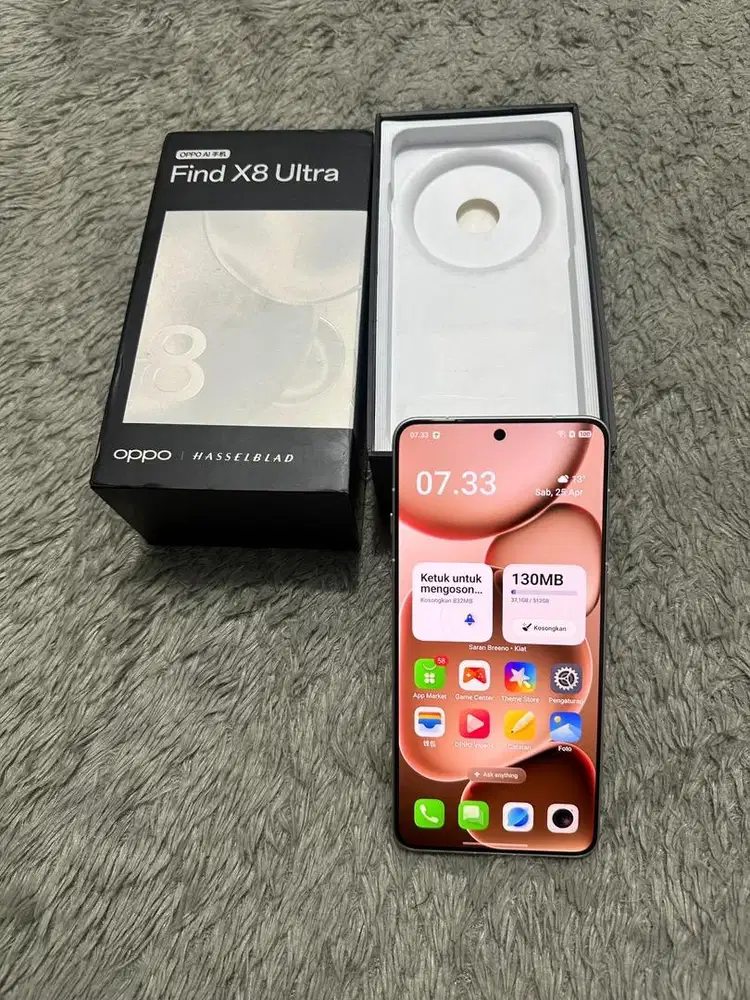 Oppo Find X8 Ultra 16/512gb Mulus Fullset Ori Resmi Beacukai