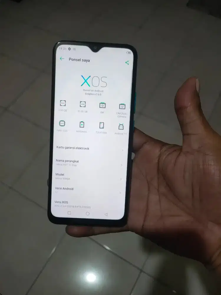 infinix hot 11 play 3/32 gb