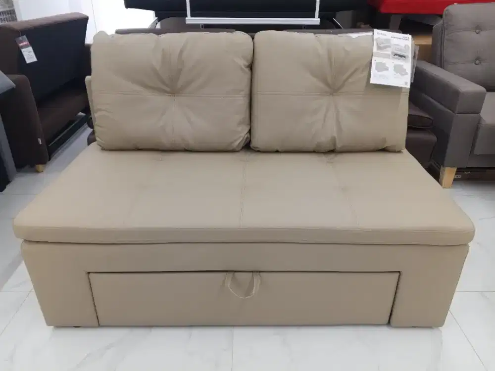 Sofa penyimpanan 2 seater