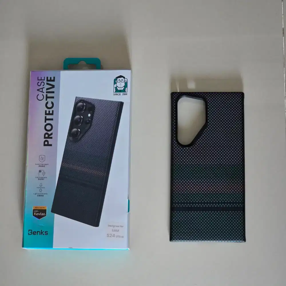 Benks S24 Ultra Case Protective - Carbon Multicolor