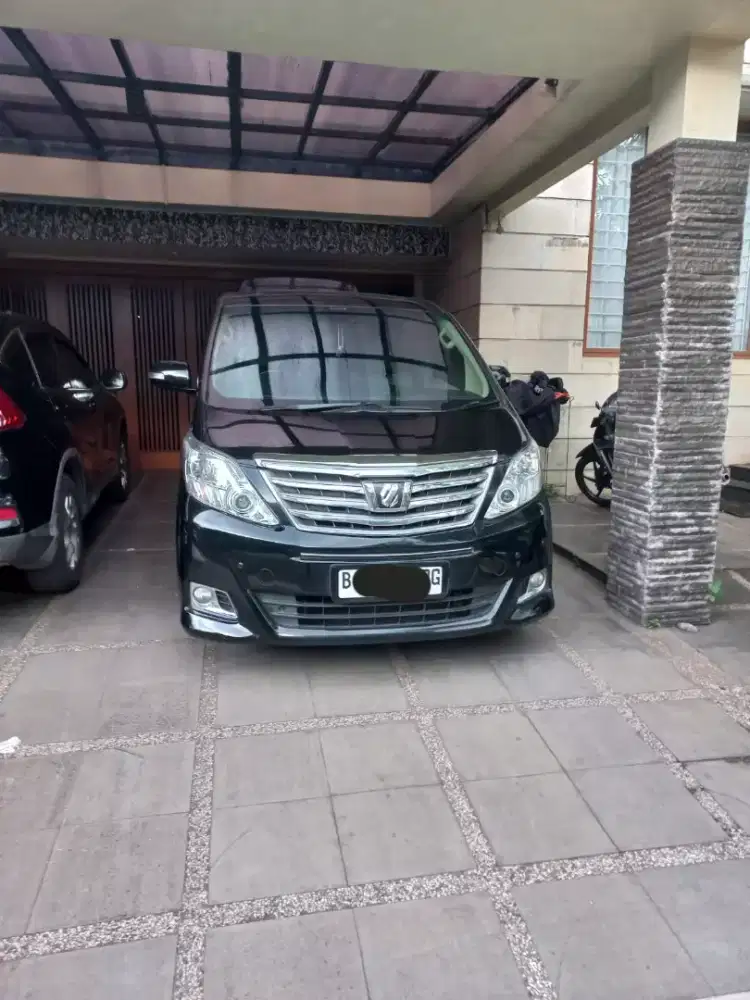 Alphard 2.4 G Aptm A/T 2013 Hitam