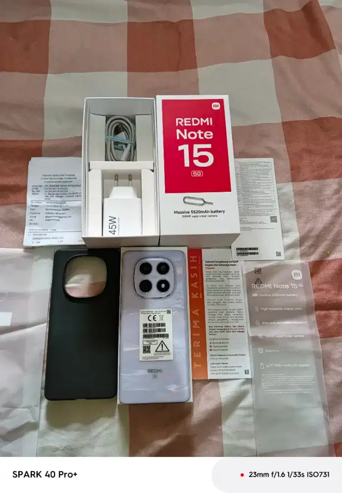 Xiaomi Redmi Note 15 5G (8/256GB) Like New