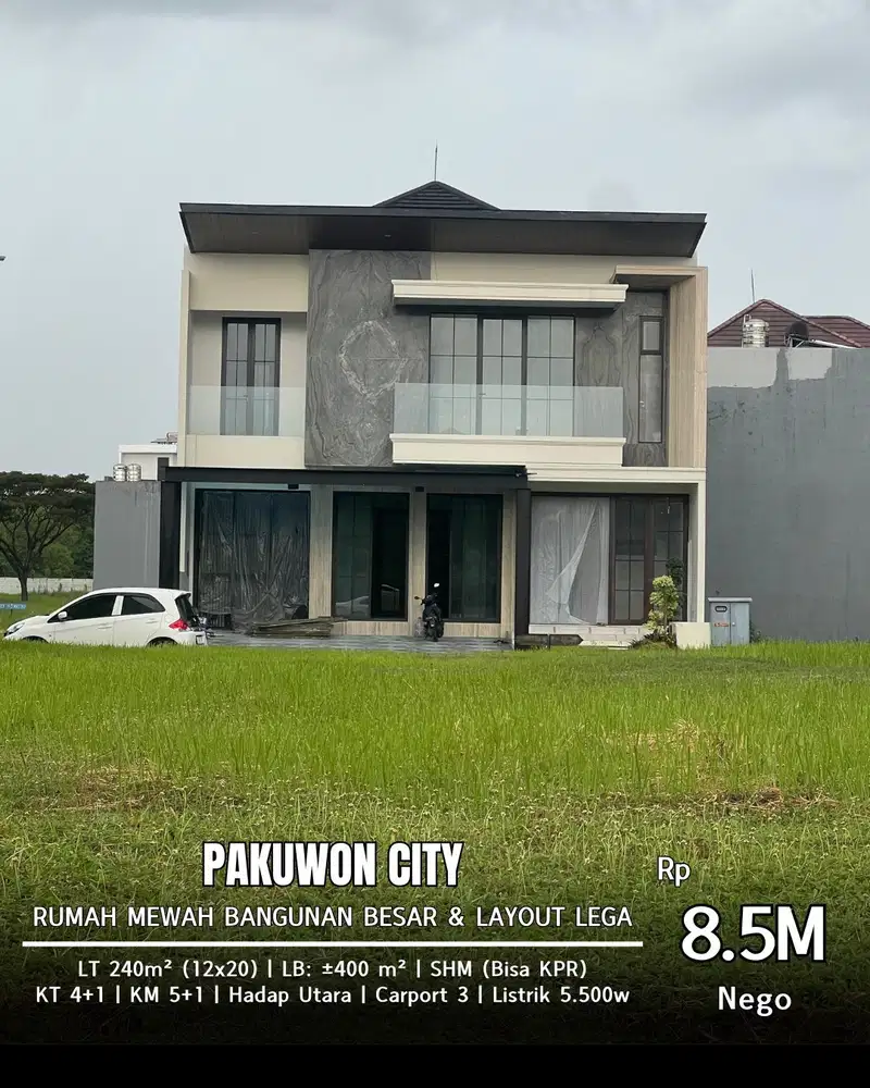 DIJUAL CIAMIK POL RUMAH MEWAH VIRGIN GORDA PAKUWON CITY!