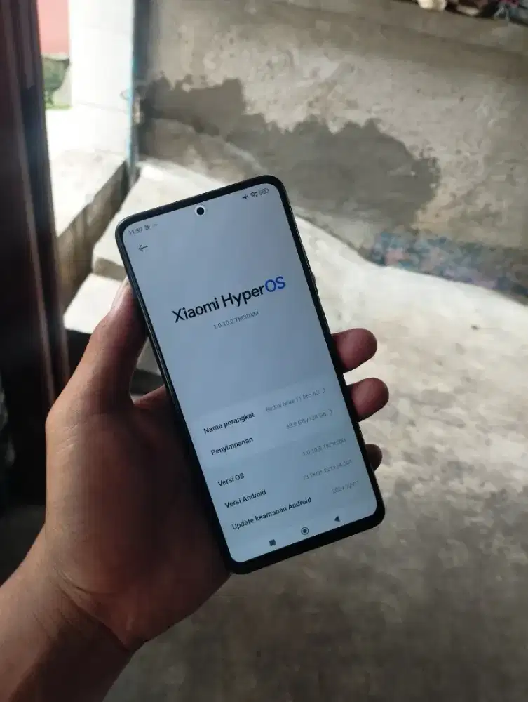 XIAOMI REDMI NOTE 11 PRO 5G 8/128 SUPER MULUS DAN LENGKAP