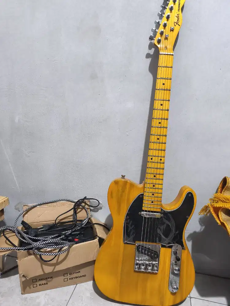 Jual gitar telecaster costum