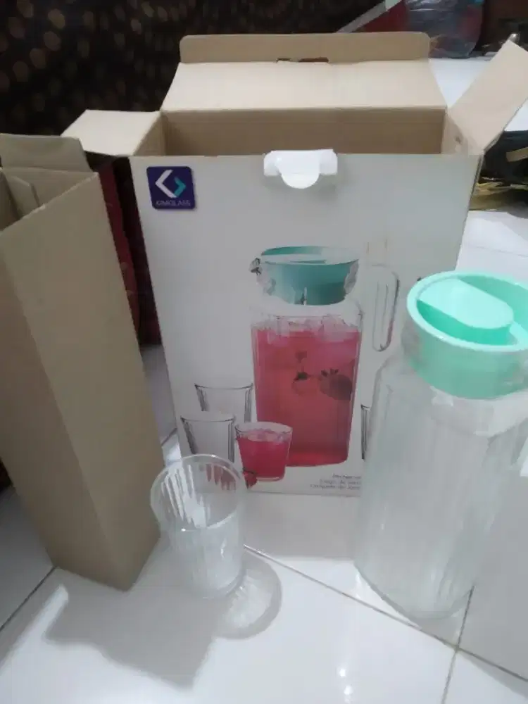 Kimglass Set (Pitcher + Gelas)