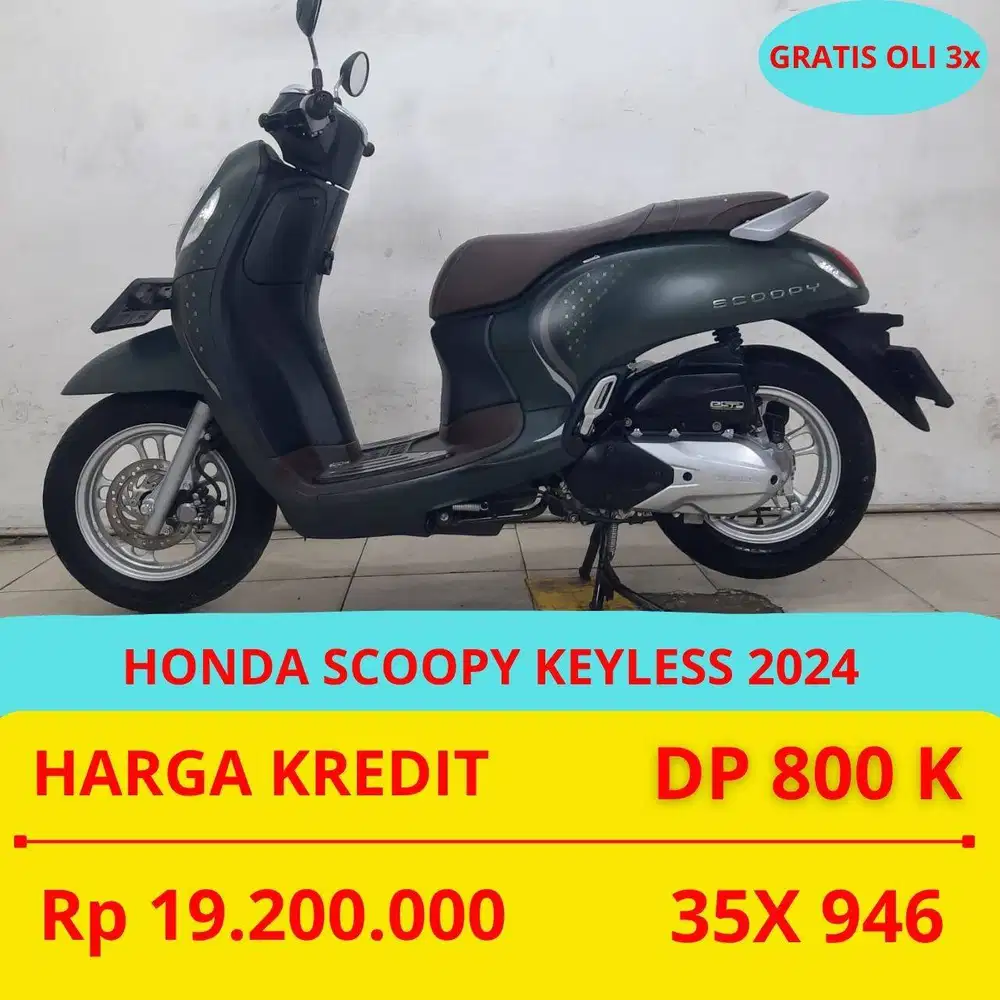 Honda Scoopy Keyless DP 800 Motor Irit Baossku