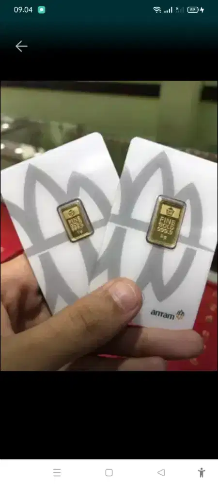 Jual Emas logam mulia Antam