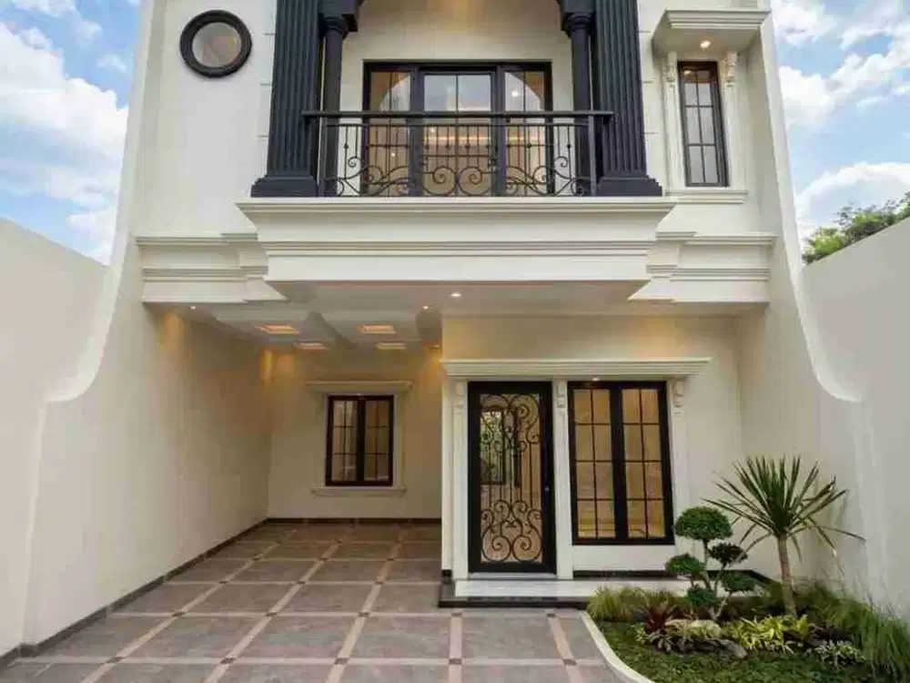 Rumah 1 M an dalam cluster Jakarta selatan dekat akses tol Jagakarsa