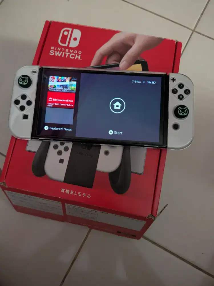 Nintendo Switch Oled 512gb Putih