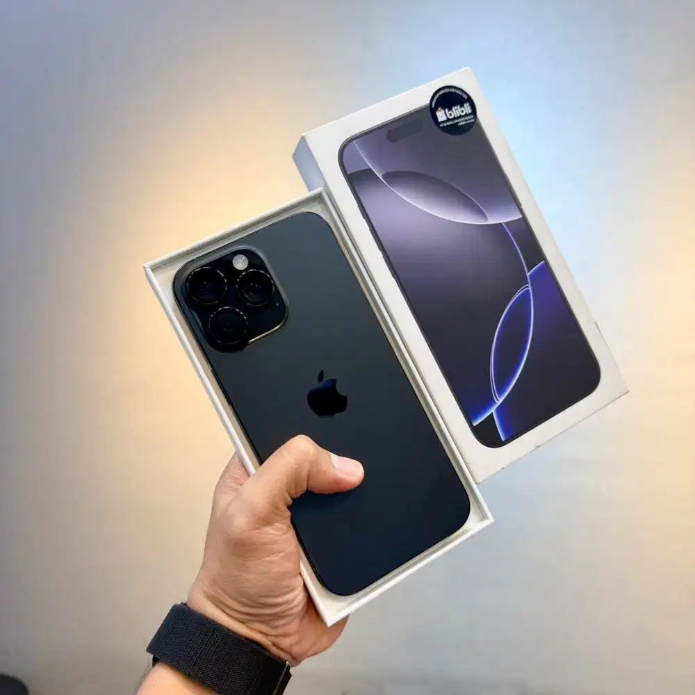 iPhone 16 Pro Max 256Gb second iBox bisa tukar tambah