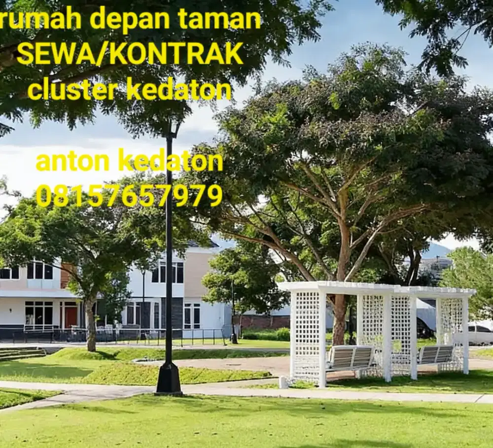 Sewa/kontrak DPN taman kedaton hook bsb citraland unika murah bu cepat