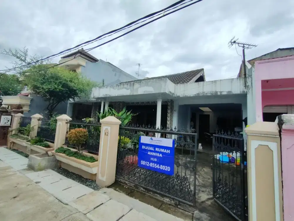 JUAL RUMAH LT 228 DI PERUMAHAN DELTA PEKAYON JAYA, BEKASI SELATAN