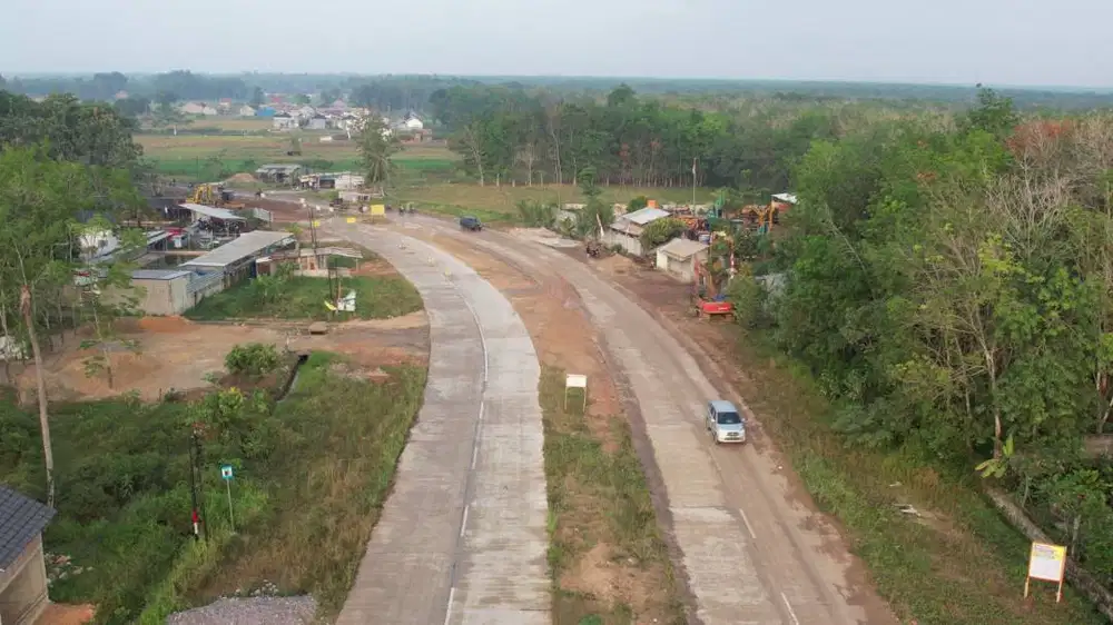 TANAH TERDEKAT KAMPUS ITERA DI BELAKANG POM BENSIN DP MURAH BISA CICIL